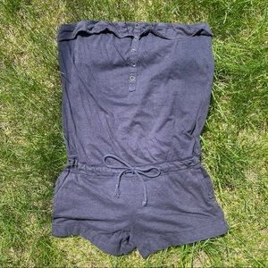 Strapless Beach Romper